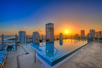 Edgeless 360 Saline Pool